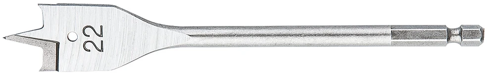 Wiertło Medienos kastuvo formos grąžtas, 22 x 152 mm