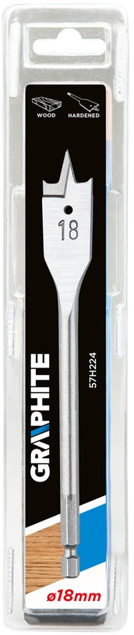 Grąžtas Wiertło grąžtai ŁOPATKOWE 18 GRAPHITE 57H224