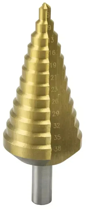 Grąžtas Dedra Pakopinis grtas 638mm HSS TiN