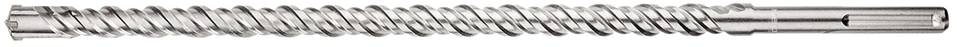 Wiertło SDS Max betono grąžtas, 24 x 600 mm, S4, quatro