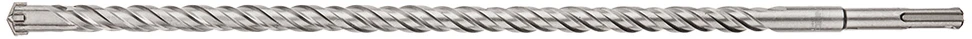 Wiertło SDS Plus betono grąžtas, 14 x 400 mm, S4, quatro