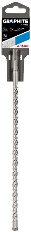 Wiertło Grąžtas betonui Graphite SDS+ 57H462, 14x400 mm