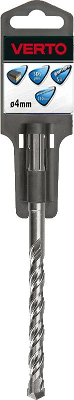 Wiertło SDS Plus betono grąžtas, 4 x 110 mm, S4