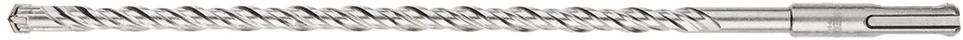 Wiertło SDS Plus betono gręžtuvas, 9 x 260 mm, S4, keturių dalių