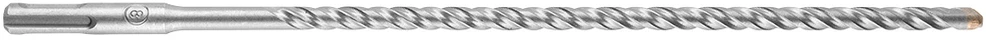 Graphite Wiertło SDS Plus dvigubas spiralinis betono grąžtas 8 x 310 mm