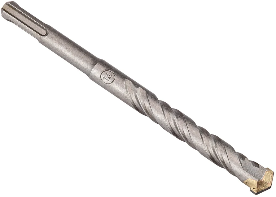 Wiertło SDS Plus dvigubas spiralinis betono grąžtas 14 x 160 mm