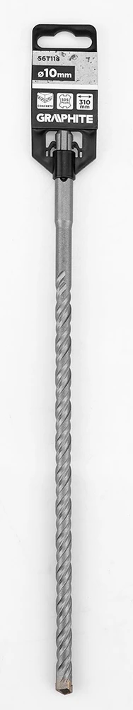 Topex Wiertło SDS Plus dvigubas spiralinis betono grąžtas 10 x 310 mm