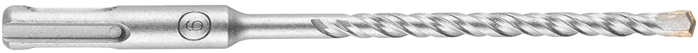 Graphite Wiertło SDS Plus dvigubas spiralinis betono grąžtas 6 x 160 mm