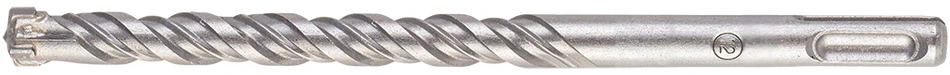 Wiertło SDS Plus gelžbetonio grąžtas 12 x 210 mm, keturių dalių