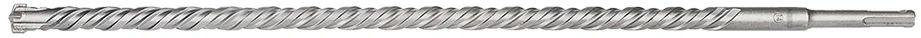 Wiertło SDS Plus gelžbetonio grąžtas 14 x 310 mm, keturių dalių