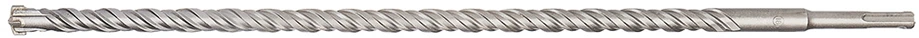 Wiertło SDS Plus gelžbetonio grąžtas 16 x 310 mm, keturių dalių