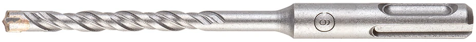Wiertło SDS Plus gelžbetonio grąžtas 6 x 160 mm, keturių dalių