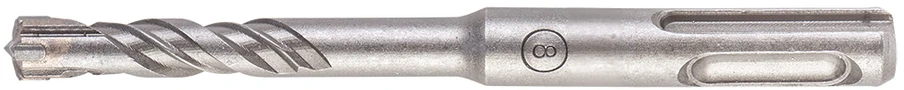 Wiertło SDS Plus gelžbetonio grąžtas 8 x 110 mm, keturių dalių