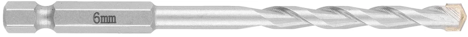 Wiertło Šešiakampis 6 mm betono grąžtas