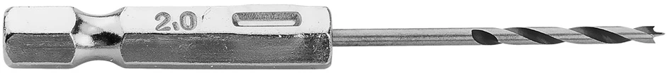 Graphite Wiertło Šešiakampis medienos grąžtas 2,0 mm