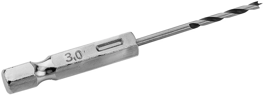 Graphite Wiertło Šešiakampis medienos grąžtas 3,0 mm