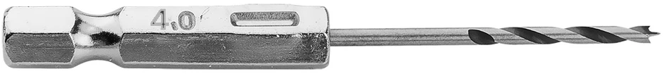 Graphite Wiertło Šešiakampis medienos grąžtas 4,0 mm