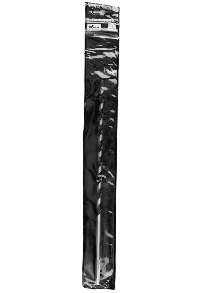 Wiertło Spiralinis medienos grąžtas, 6 x 230 mm