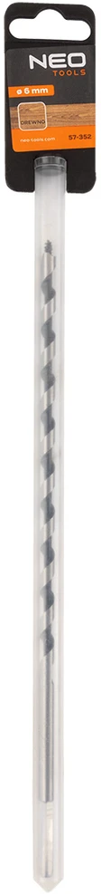 Wiertło Spiralinis medienos grąžtas, 6 x 250 mm