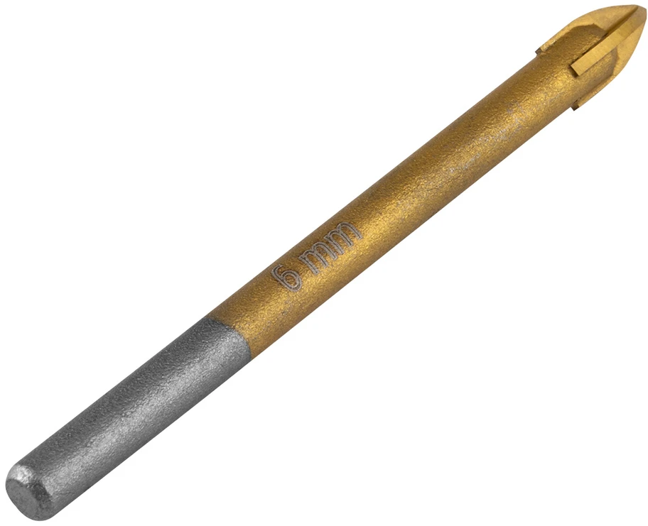 Wiertło TiN universalus grąžtas, 6 mm