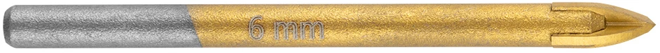 Wiertło TiN universalus grąžtas, 6 mm