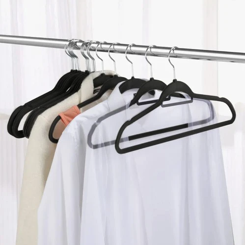 Clothes hanger 20pcs - juodas Ruhhy 22536