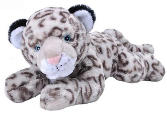 Wild Republic - Pliušinis žaislas Ecokins 30 cm Sniego leopardas (808119)