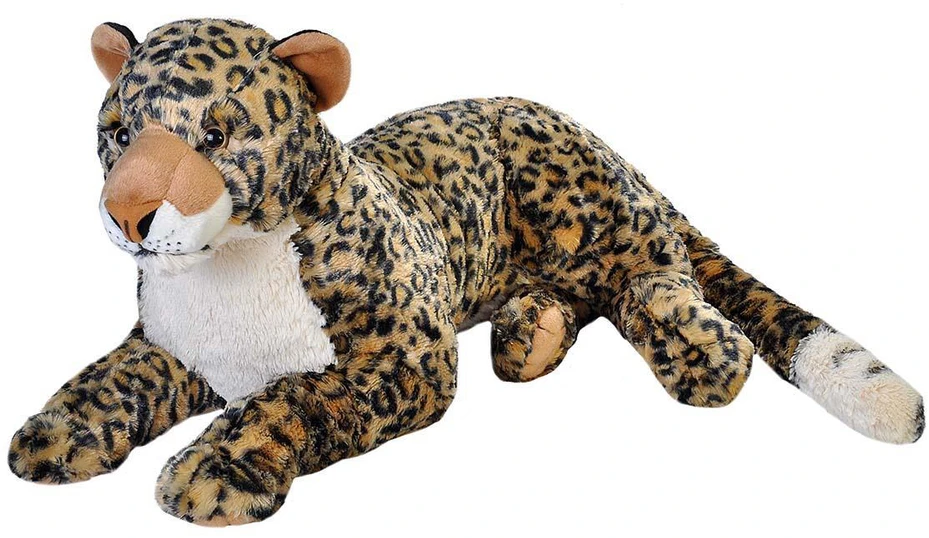 „Wild Republic“ – pliušinis žaislas „Jumbo Cuddlekins“ 76 cm leopardas (808046)