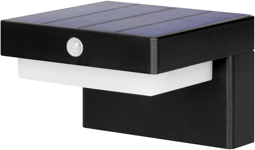 Orno Willow WILOW LED saulės energija varomas sieninis šviestuvas su judesio jutikliu, 4,5 W, 400 lm, IP44, 4000 K, 2000 mAh