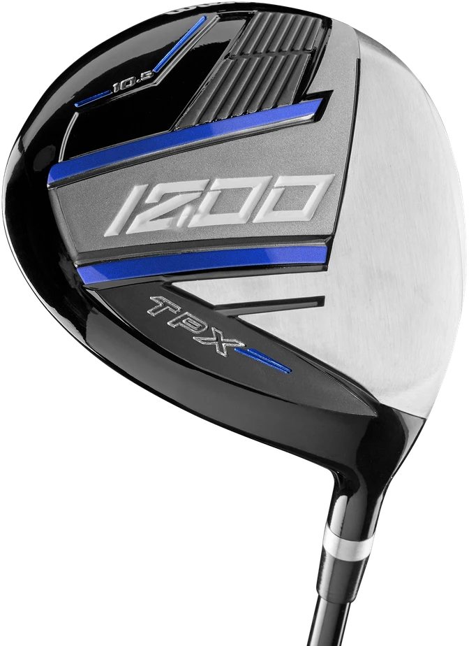 Wilson – 1200 TPX grafito golfo komplektas su 10 lazdų ir krepšiu – mėlynas
