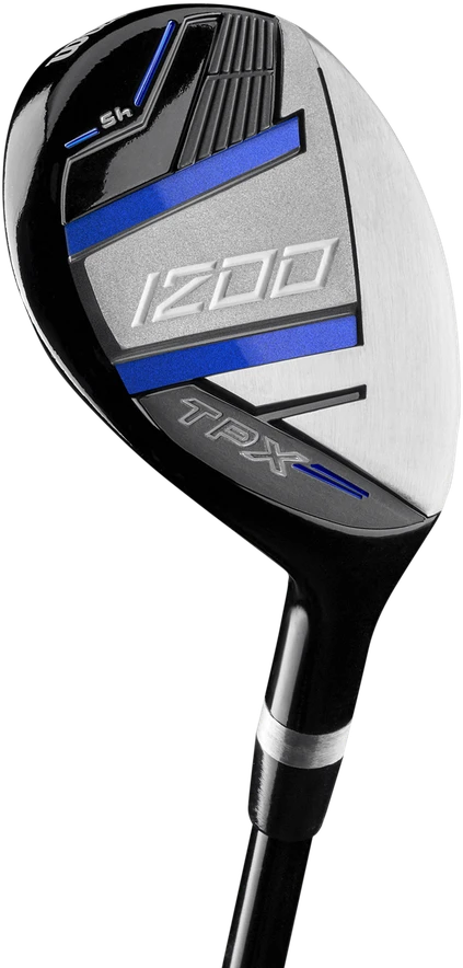 Wilson – 1200 TPX grafito golfo komplektas su 10 lazdų ir krepšiu – mėlynas