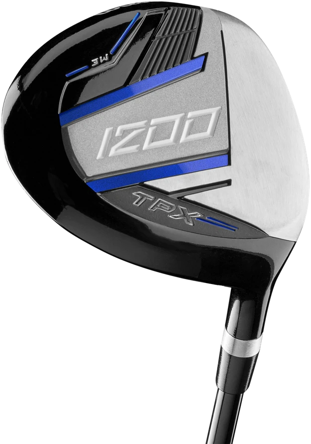 Wilson – 1200 TPX grafito golfo komplektas su 10 lazdų ir krepšiu – mėlynas