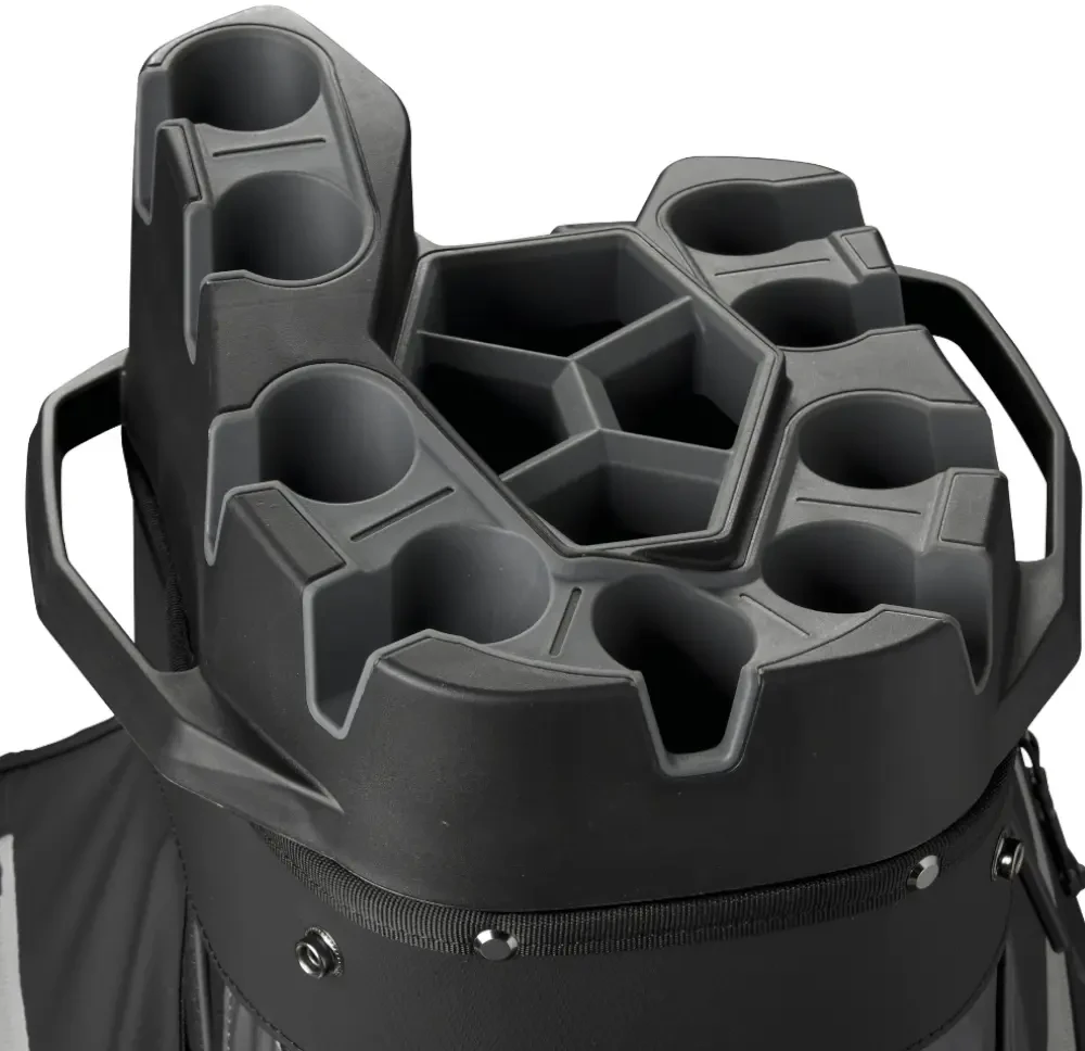 Wilson – „I-Lock 4 Dry“ golfo vežimėlio krepšys – juodas/pilkas