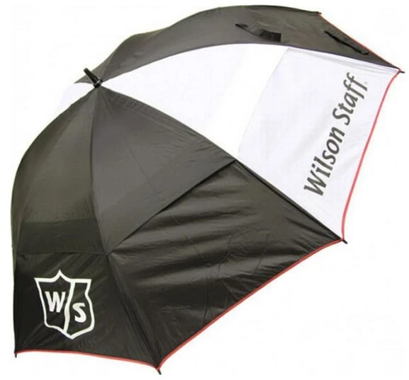 Wilson - personalo skėtis - juodas/baltas