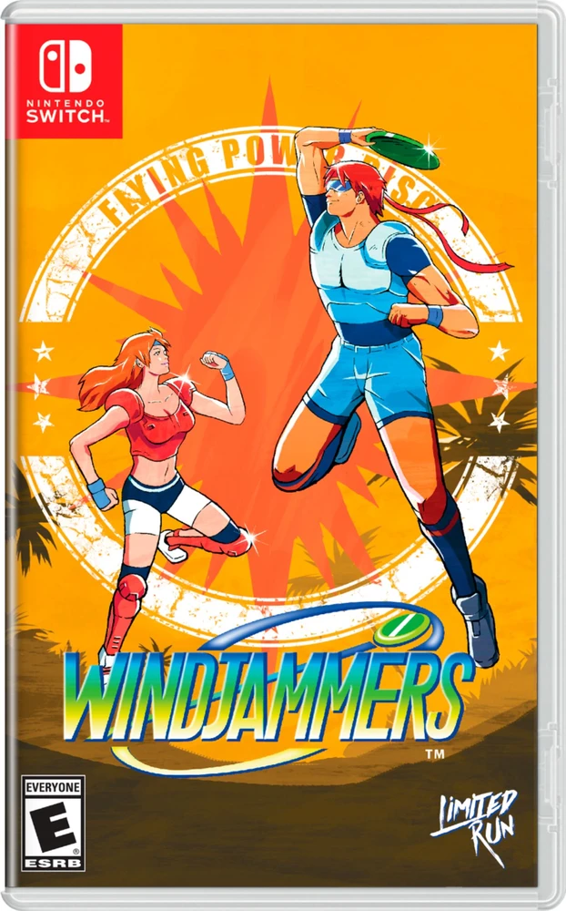„Windjammers“ (riboto leidimo #022) – „Nintendo Switch“