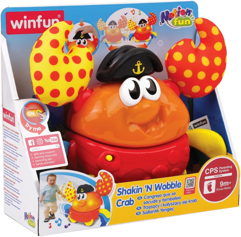 Smily „Winfun“ – krabas „Shakin 'N Wobble Crab“ (1005-NL)