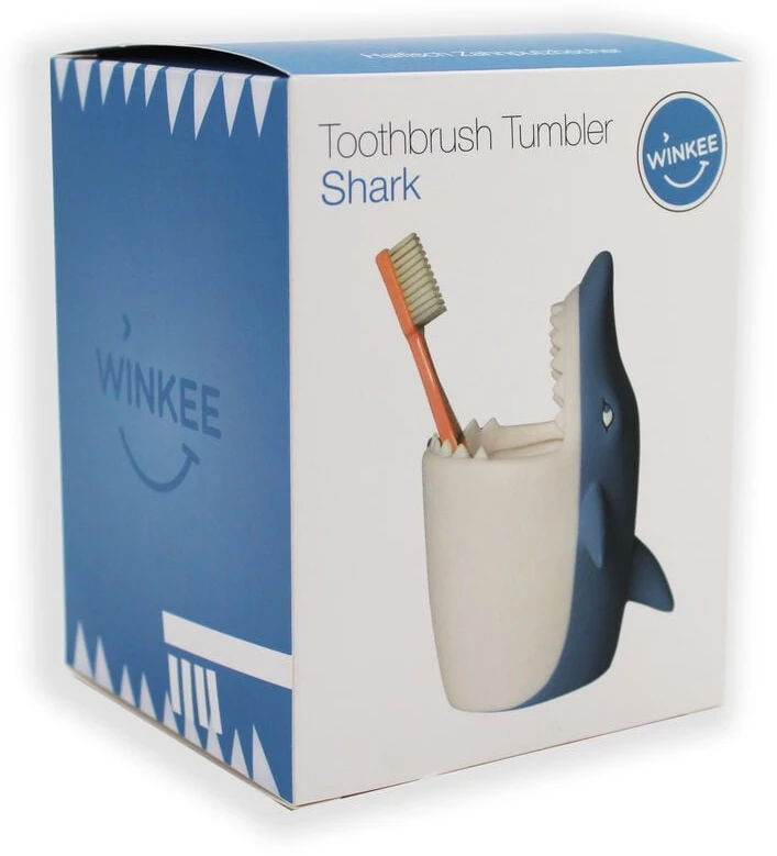 Winkee - dantų šepetėlio laikiklis Shark