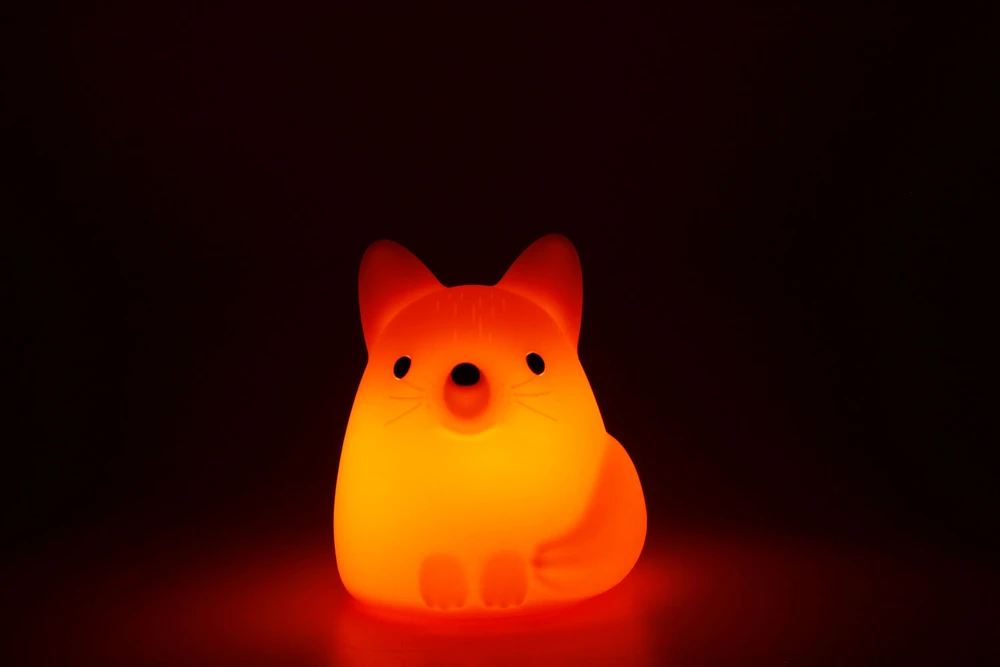 Winkee - Fox naktinė lemputė - oranžinė