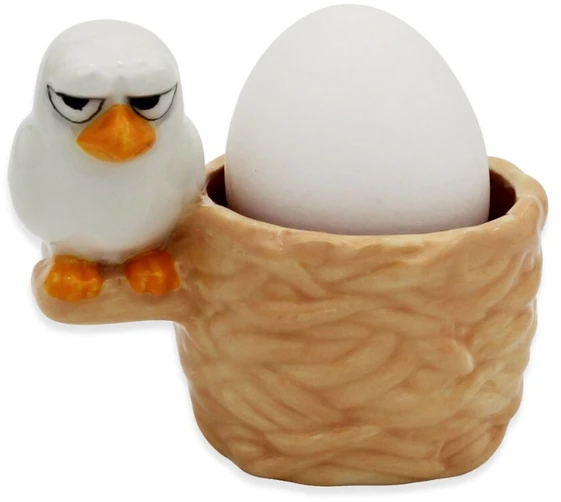 Gertuvė Winkee - Kiaušinių taurė - Grumpy Bird Egon