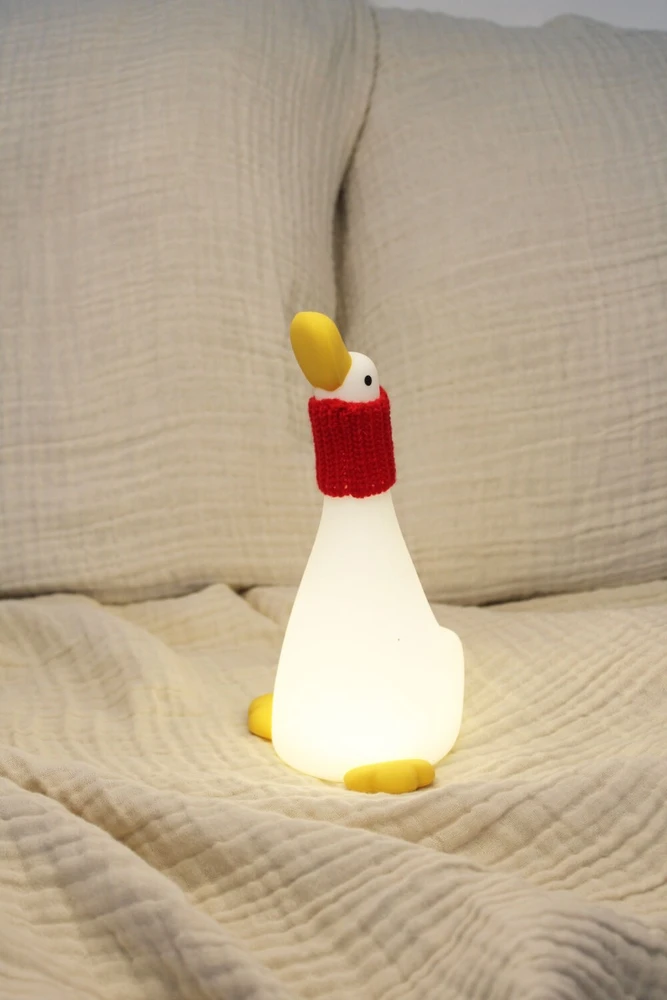 „Winkee“ – naktinė lemputė „Goose Snuggle“ stalinė lempa – kompaktiška