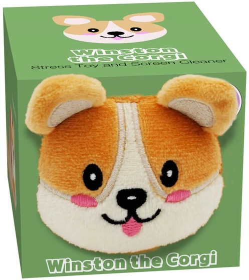 „Winkee“ – streso kamuoliukas ir ekrano valiklis – „Corgi Winston“ – mažas