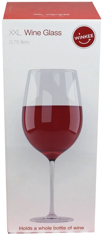 Gertuvė Winkee - XXL vyno taurė - 0,75 litro