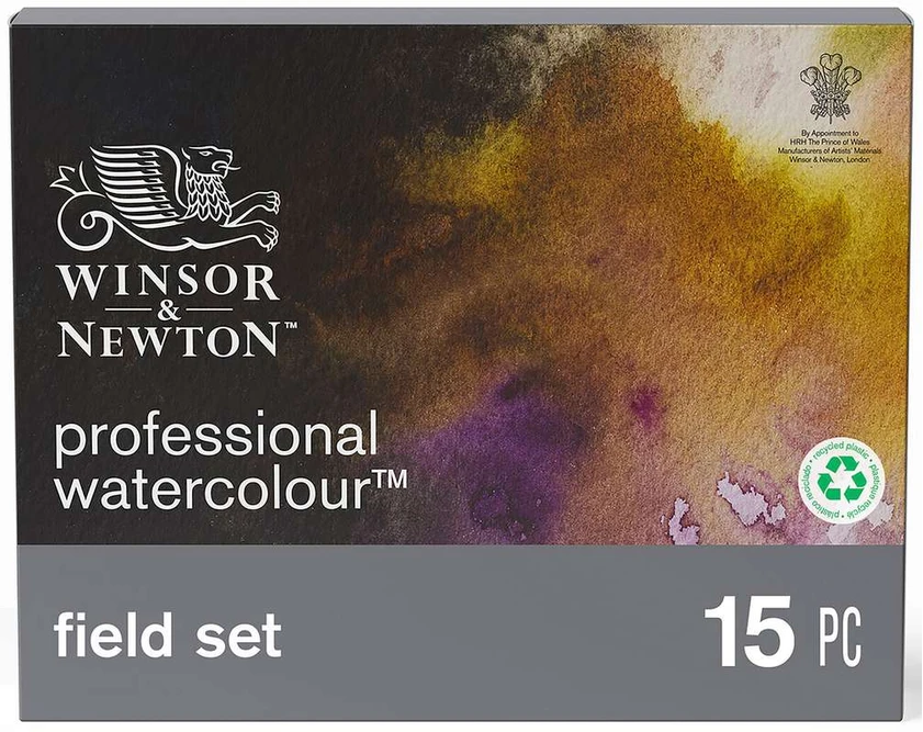 Winsor & Newton - Akvarelių rinkinys „Proff Field“, 15 vnt. (831279)