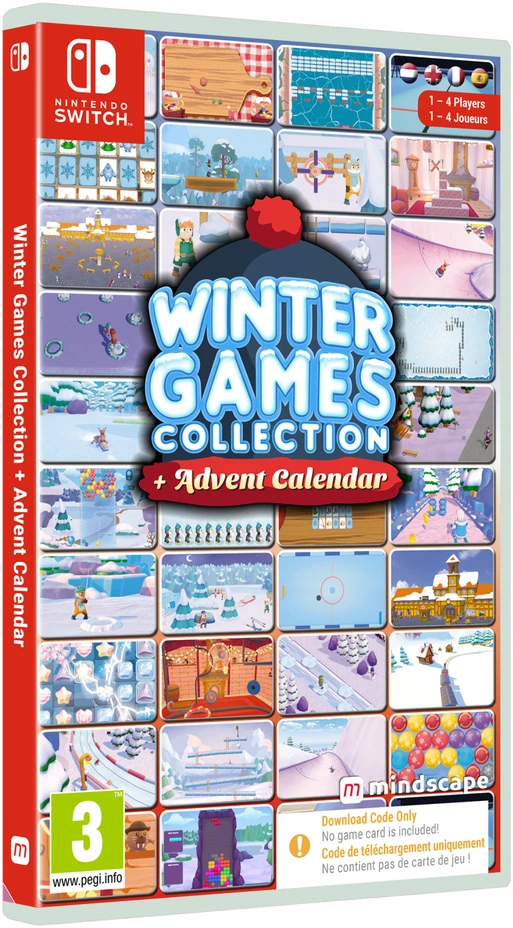 Wintergames Žiemos žaidimų kolekcija + Advento kalendorius (kodas dėžutėje) – „Nintendo Switch“