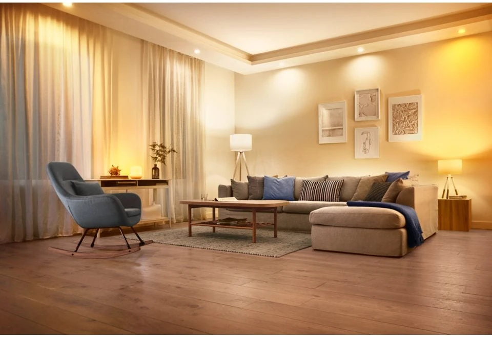 WiZ,Luster E27,4,9W,2200-6500 (RGB),P45,E27,1vnt šviesos šaltinis