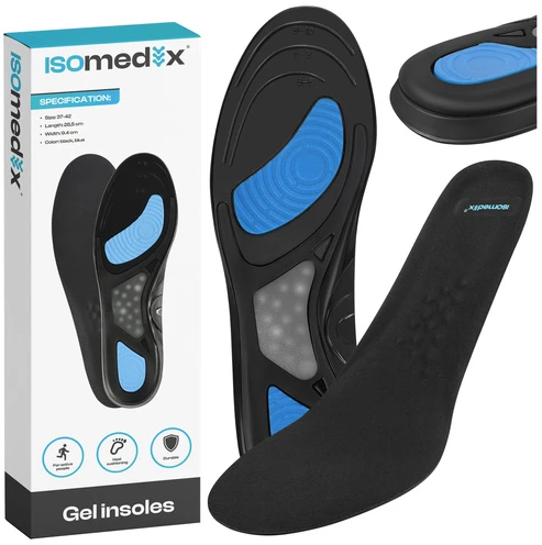 Gel insoles for shoes 37-42 Isomedix