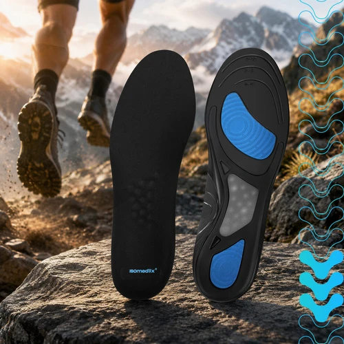 Gel insoles for shoes 42-46 Isomedix
