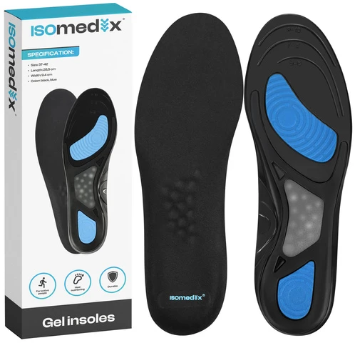 Gel insoles for shoes 42-46 Isomedix