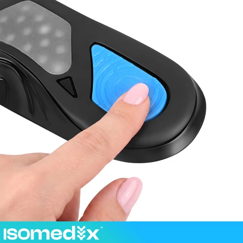 Gel insoles for shoes 42-46 Isomedix