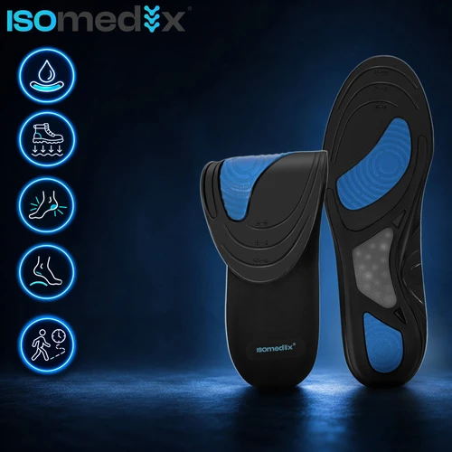 Gel insoles for shoes 42-46 Isomedix